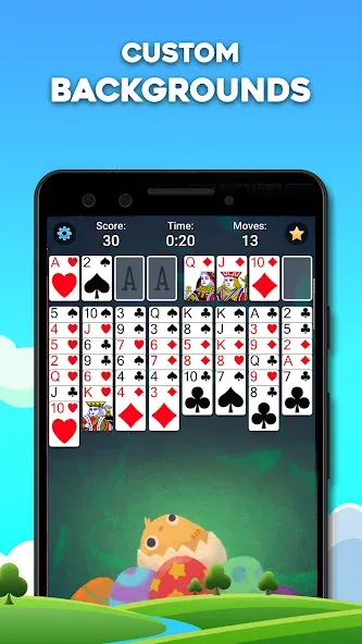 FreeCell Solitaire: Card Games (Фрицелл пасьянс) [МОД Все открыто] APK Android Screenshot 3