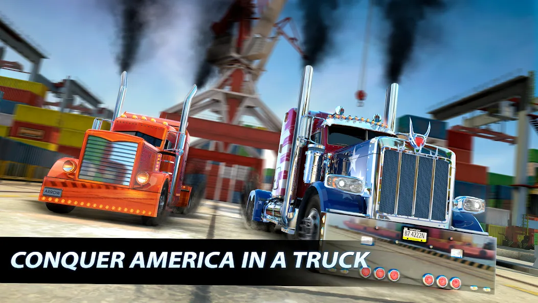 Big Rig Racing: Drag racing (Биг Риг Рейсинг) [МОД Много денег] APK Android Screenshot 5