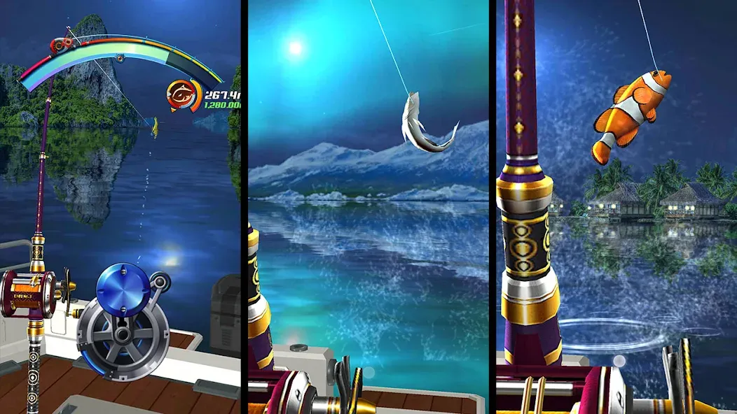 Fishing Hook [МОД Mega Pack] APK Android Screenshot 1