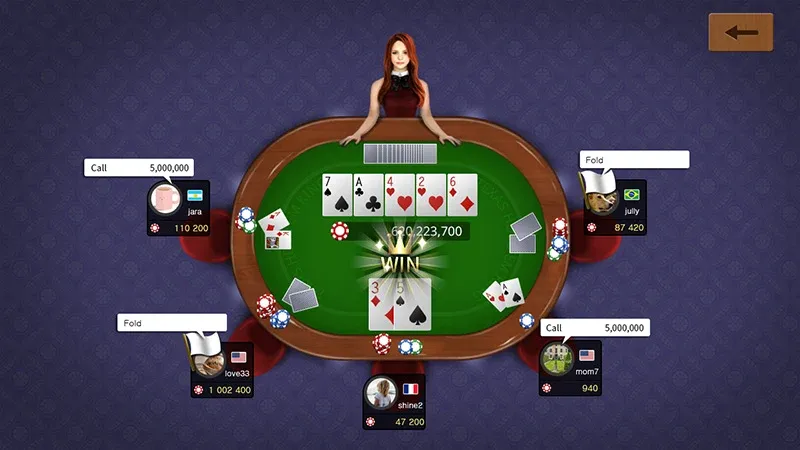 Texas holdem poker king [МОД Много денег] APK Android Screenshot 2
