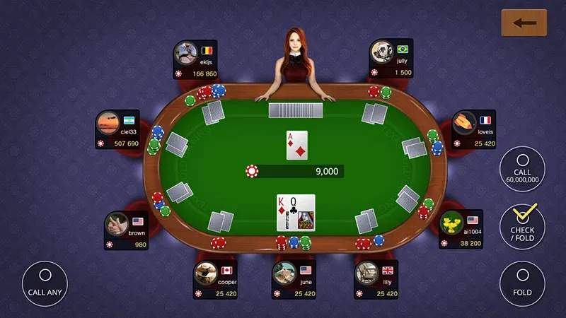 Texas holdem poker king [МОД Много денег] APK Android Screenshot 3