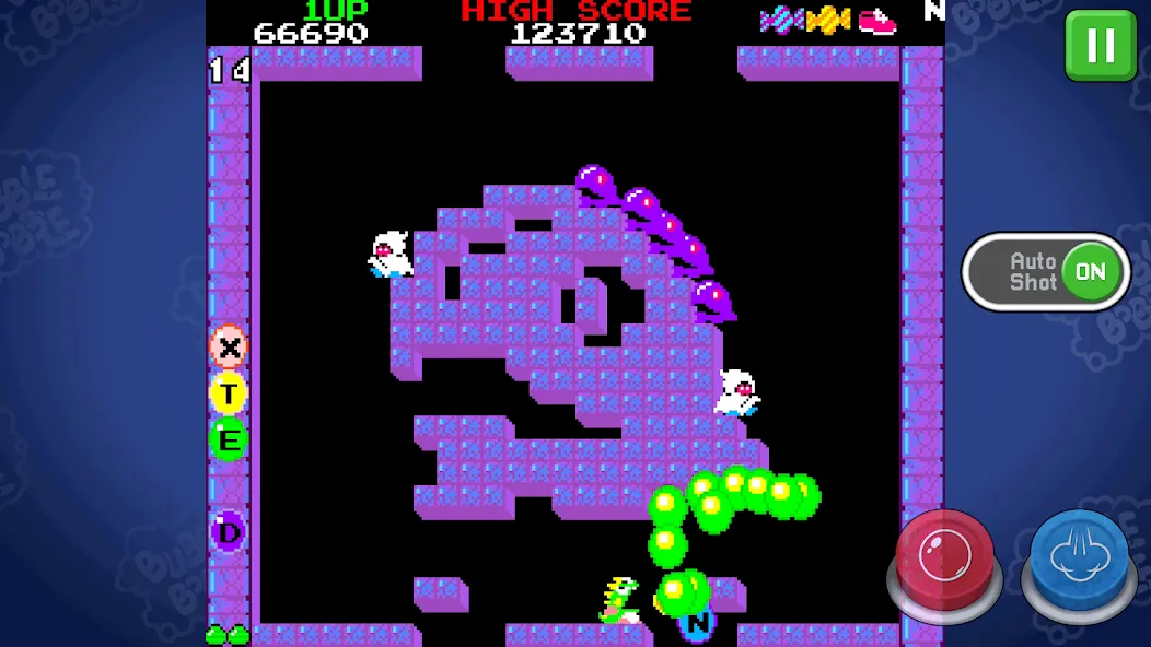 BUBBLE BOBBLE classic (БАБЛ БОББЛ классика) [МОД Меню] APK Android Screenshot 4