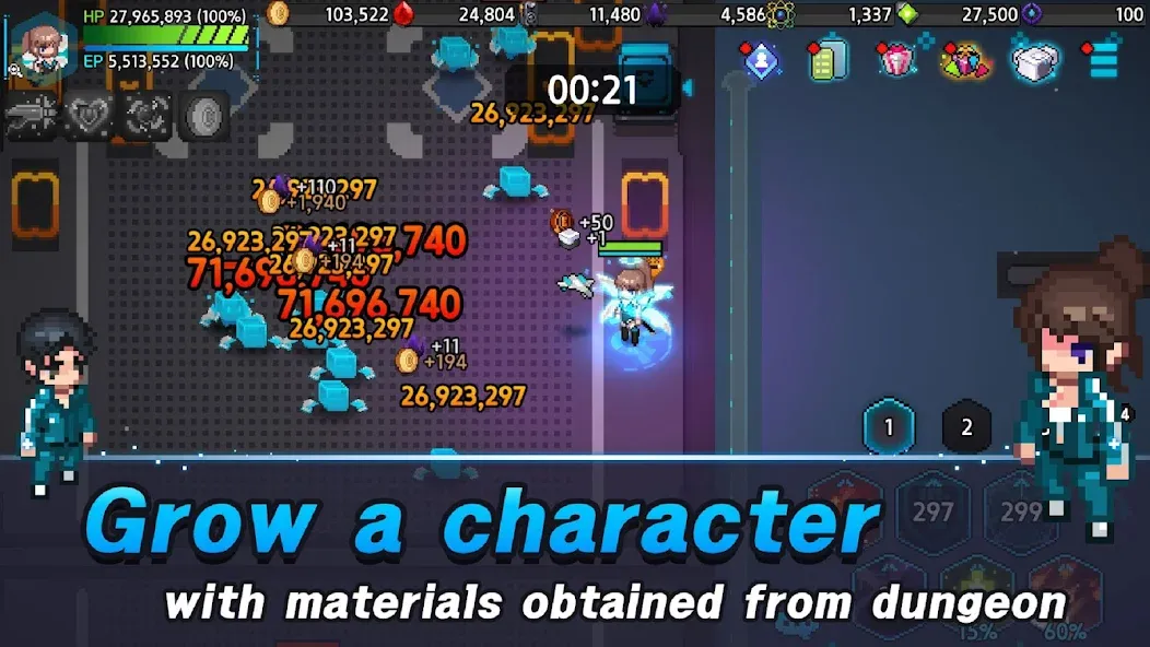 Psychic Idle (Психический отпуск) [МОД Mega Pack] APK Android Screenshot 2