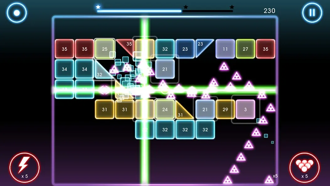 Bricks Breaker Quest [МОД Меню] APK Android Screenshot 3