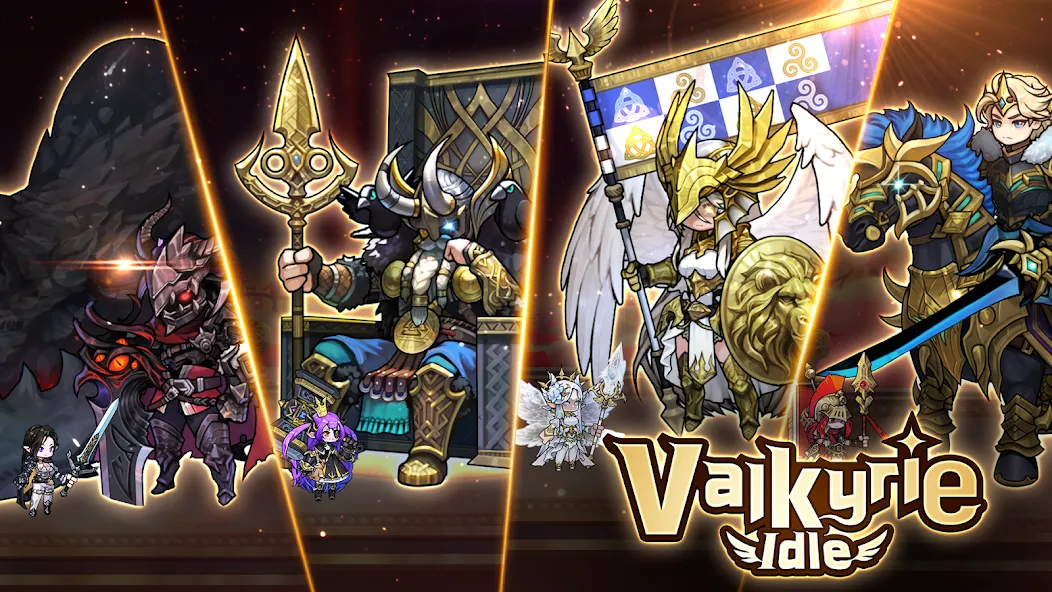 Valkyrie Idle [МОД Mega Pack] APK Android Screenshot 1