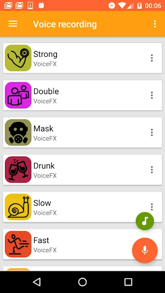 VoiceFX - Voice Changer with v [МОД Все открыто] APK Android Screenshot 4