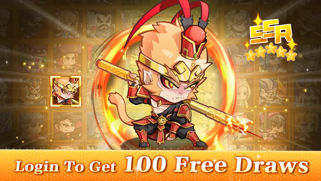 Mythic Summon: Idle RPG (Мифическое Призывание) [МОД Много денег] APK Android Screenshot 2