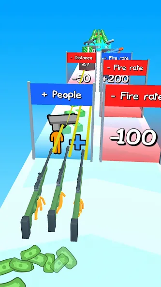 Gun Head Run (Ган Хэд Ран) [МОД Много денег] APK Android Screenshot 4