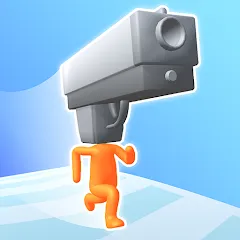 Gun Head Run (Ган Хэд Ран) [МОД Много денег] APK Android