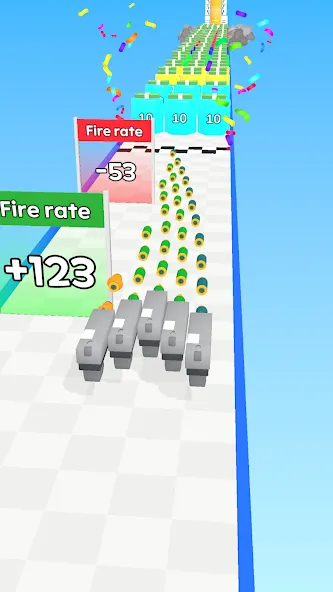 Merge Bullet (Мерж Буллет) [МОД Mega Pack] APK Android Screenshot 2