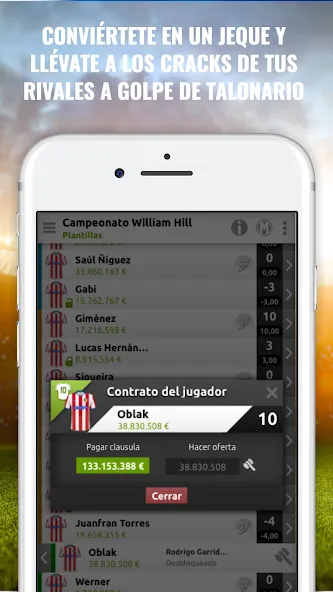 futmondo - soccer manager (футмондо) [МОД Бесконечные монеты] APK Android Screenshot 5