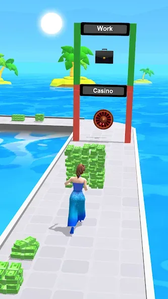 Money Run 3D (Мани Ран 3Д) [МОД Все открыто] APK Android Screenshot 2