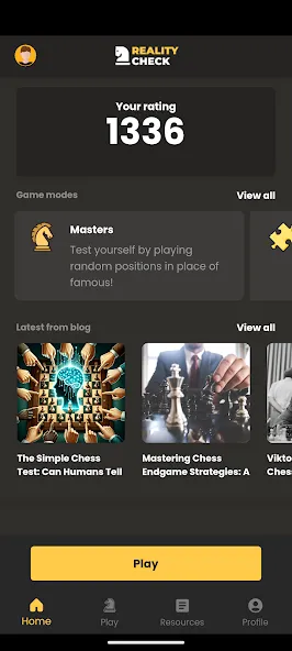 Reality Check Chess (Реалити Чек) [МОД Меню] APK Android Screenshot 1