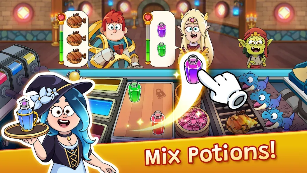 Potion Punch 2: Cooking Quest (Пошен Панч 2) [МОД Меню] APK Android Screenshot 1