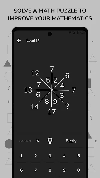 Math Puzzle & Brain Riddles [МОД Mega Pack] APK Android Screenshot 3