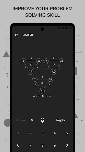 Math Puzzle & Brain Riddles [МОД Mega Pack] APK Android Screenshot 5