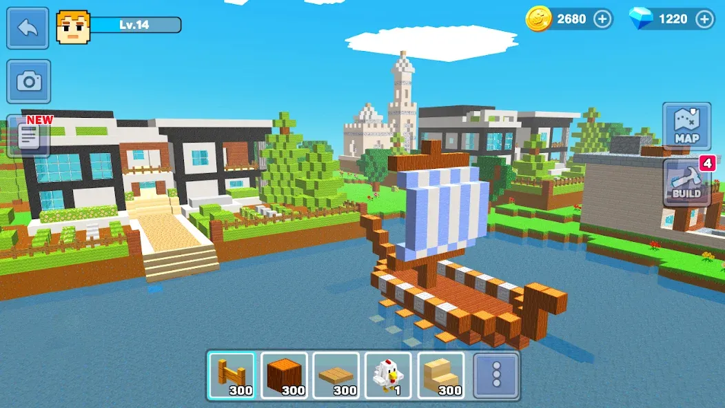 MiniCraft: Blocky Craft 2024 (МиниКрафт) [МОД Mega Pack] APK Android Screenshot 4