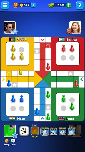 Ludo Club - Fun Dice Game (Лудо Клуб) [МОД Mega Pack] APK Android Screenshot 1