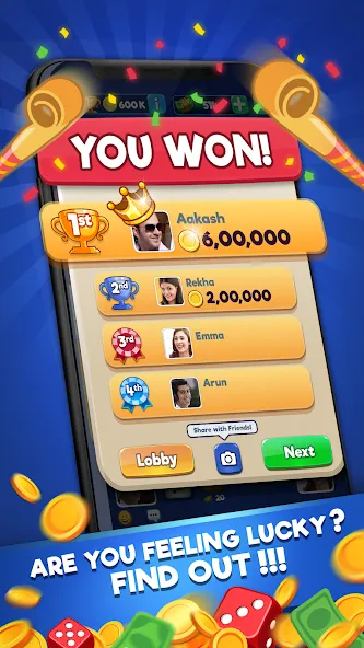 Ludo Club - Fun Dice Game (Лудо Клуб) [МОД Mega Pack] APK Android Screenshot 3