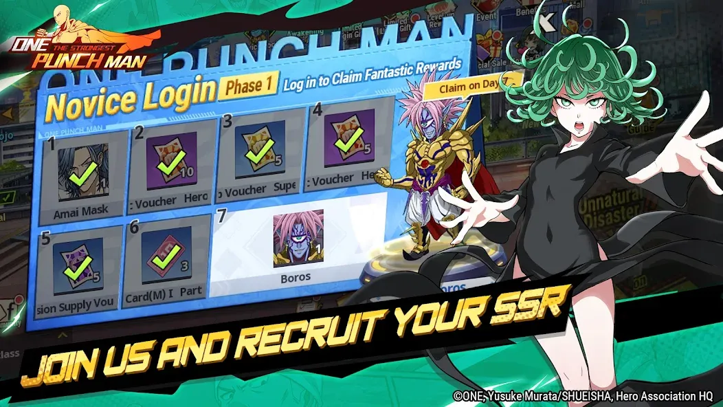 One Punch Man - The Strongest (Уан Панч Мен) [МОД Unlocked] APK Android Screenshot 4