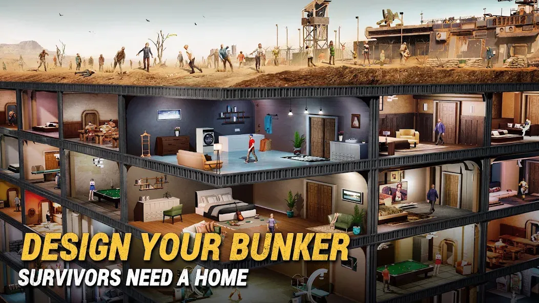 Last Fortress: Underground (Ласт Фортресс) [МОД Много денег] APK Android Screenshot 3