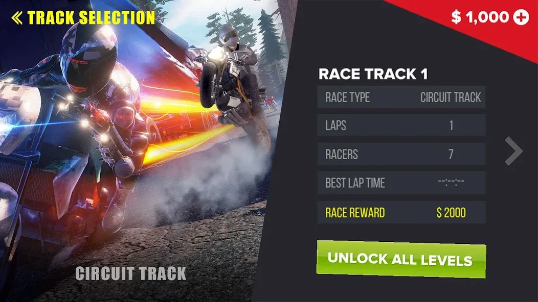 Moto Bike Race : Driving Car (Мото Байк Рейс) [МОД Все открыто] APK Android Screenshot 4