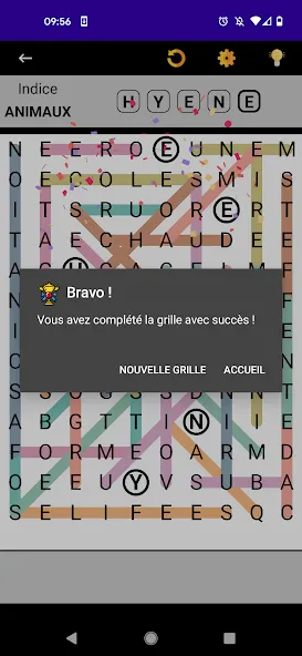 Mots Mêlés Français [МОД Много денег] APK Android Screenshot 2