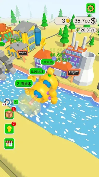 Water Power (Уотер Пауэр) [МОД Unlocked] APK Android Screenshot 2