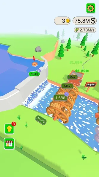 Water Power (Уотер Пауэр) [МОД Unlocked] APK Android Screenshot 5