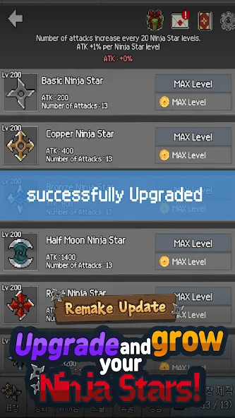 Merge Ninja Star (Мрж Ниндзя Стар) [МОД Много денег] APK Android Screenshot 4