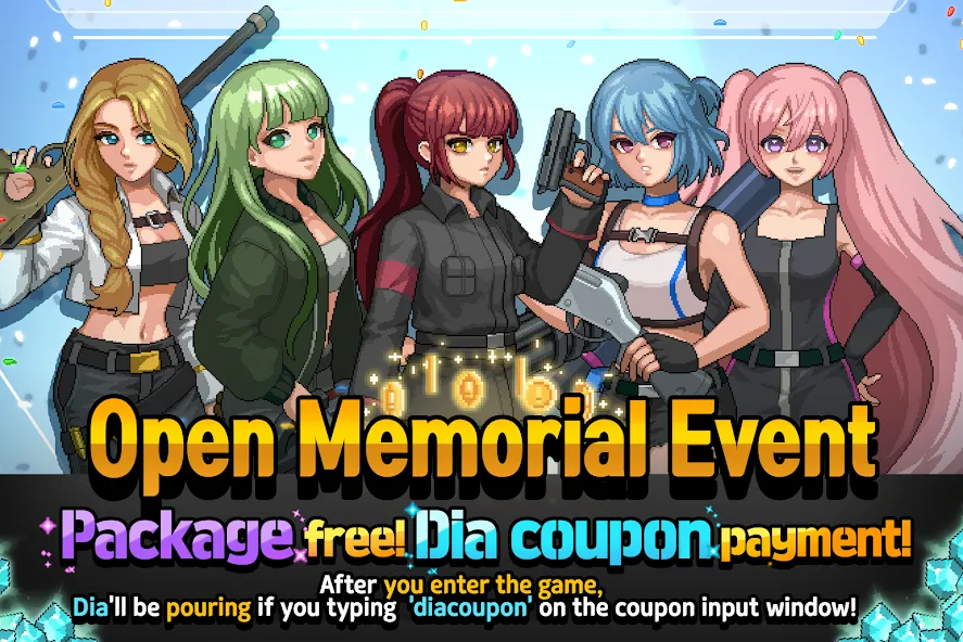 Gun and Girls : Gunner Maker (Ган и девушки) [МОД Mega Pack] APK Android Screenshot 1