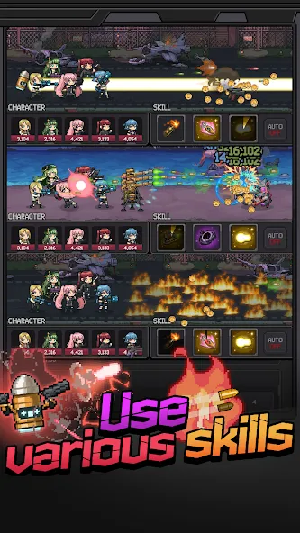 Gun and Girls : Gunner Maker (Ган и девушки) [МОД Mega Pack] APK Android Screenshot 2