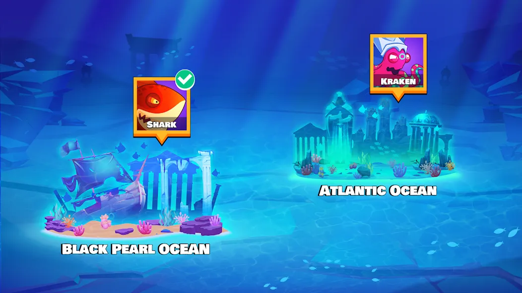 Eat Fish.IO : Fish Battle [МОД Много денег] APK Android Screenshot 5