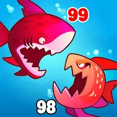 Eat Fish.IO : Fish Battle [МОД Много денег] APK Android
