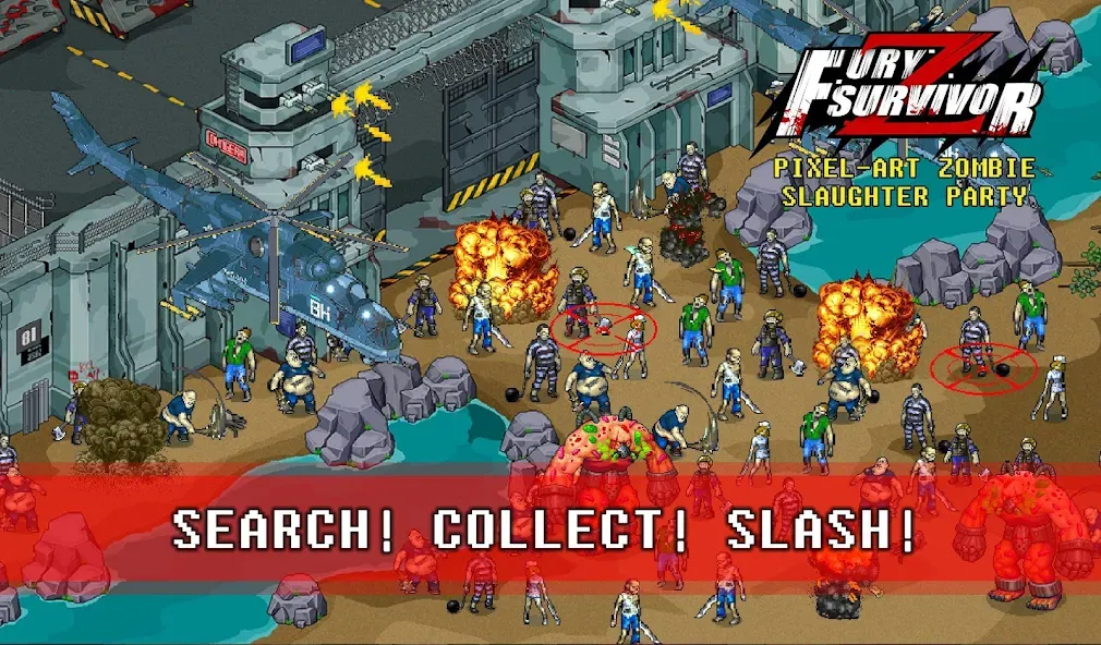 Fury Survivor: Pixel Z (Фьюри Сурвайвер) [МОД Меню] APK Android Screenshot 2