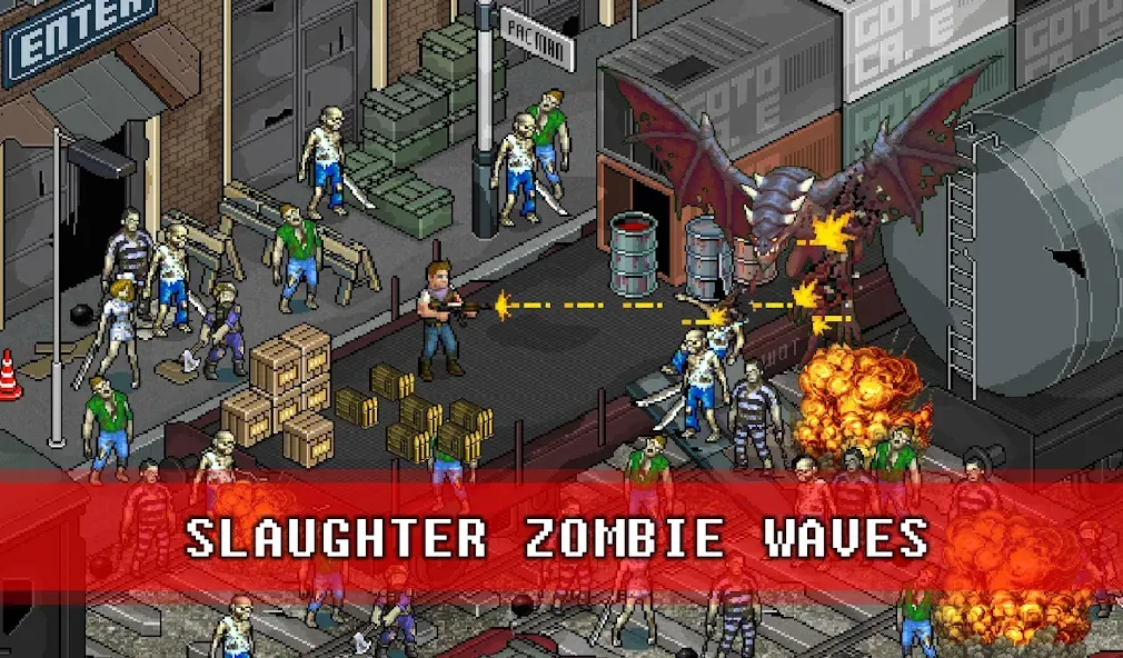 Fury Survivor: Pixel Z (Фьюри Сурвайвер) [МОД Меню] APK Android Screenshot 4