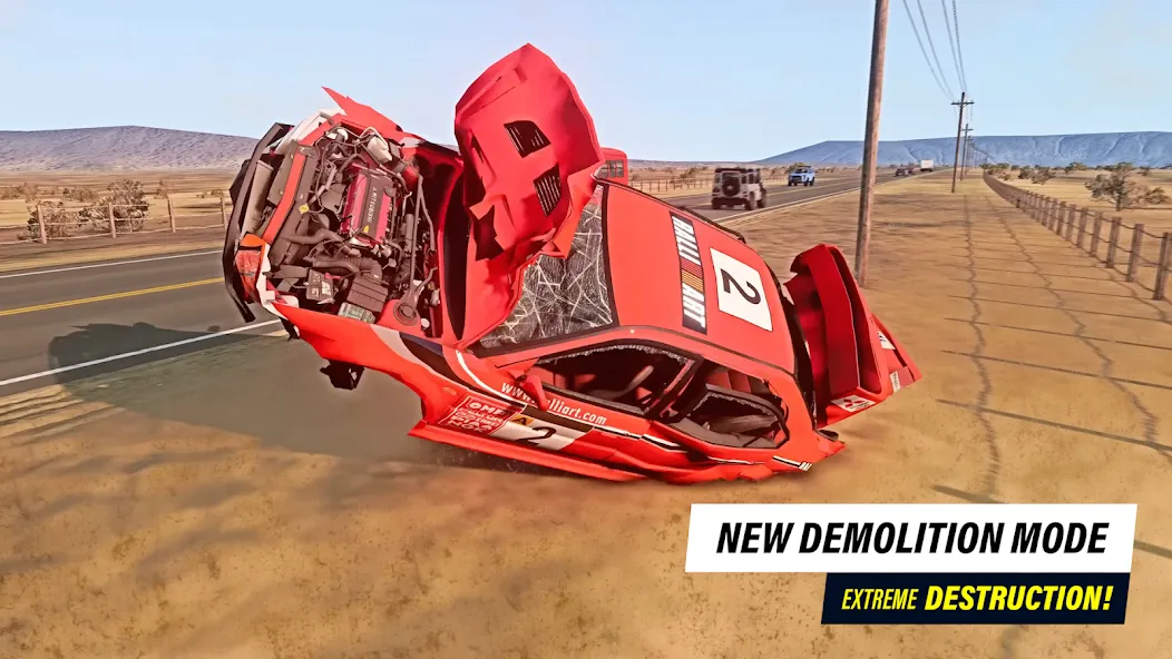 Car Crash Master Driver [МОД Mega Pack] APK Android Screenshot 2