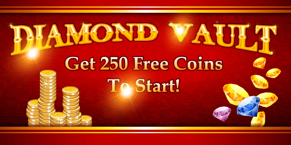 Diamond Vault Slots - Vegas (Бриллиантовые ячейки слотов) [МОД Бесконечные монеты] APK Android Screenshot 2