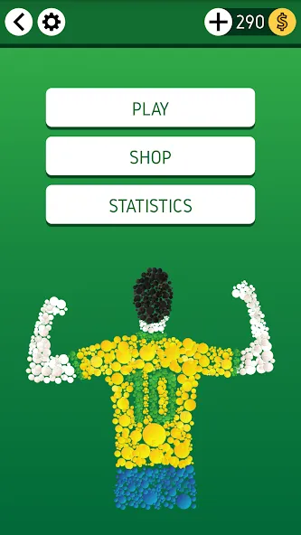 Names of Soccer Stars Quiz (Имена звезд футбола викторина) [МОД Бесконечные монеты] APK Android Screenshot 1