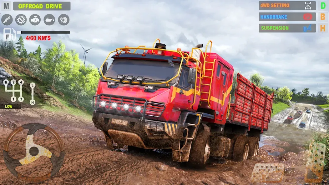 Offroad Mudrunner Games 3D [МОД Меню] APK Android Screenshot 4