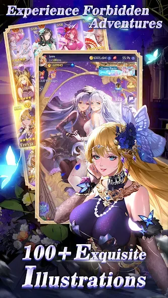 Idle Angels: Goddess' Warfare (Айдл Энджелс) [МОД Mega Pack] APK Android Screenshot 2