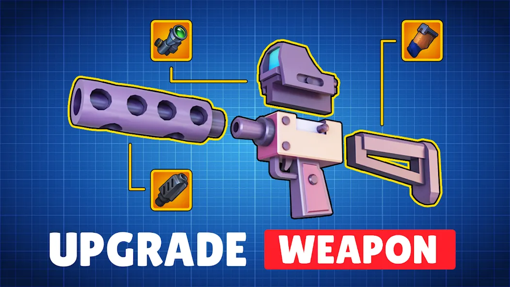 Soldier Wars RPG Fight Battle (тикмен оф Варс) [МОД Premium] APK Android Screenshot 1