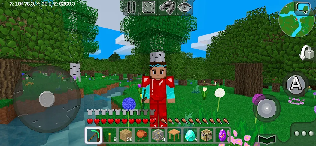 MultiCraft — Build and Mine! [МОД Много денег] APK Android Screenshot 2