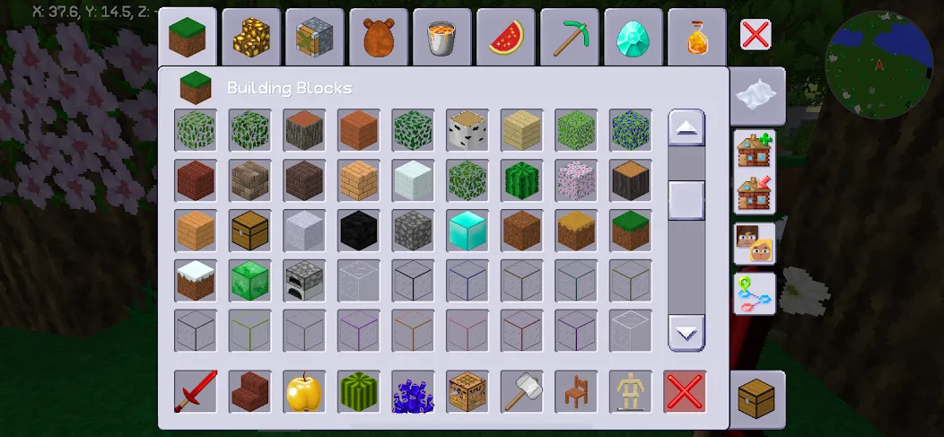 MultiCraft — Build and Mine! [МОД Много денег] APK Android Screenshot 4