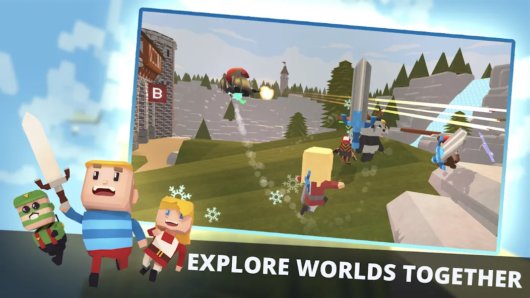 Kogama Friends (Когама Френдс) [МОД Mega Pack] APK Android Screenshot 2