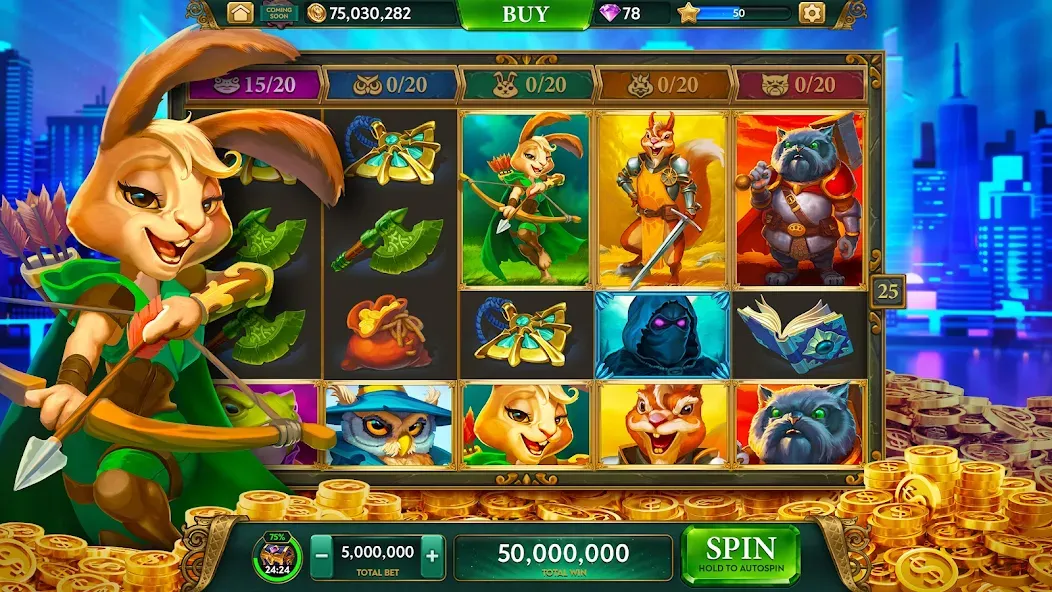 ARK Casino - Vegas Slots Game (АРК Казино) [МОД Много денег] APK Android Screenshot 2