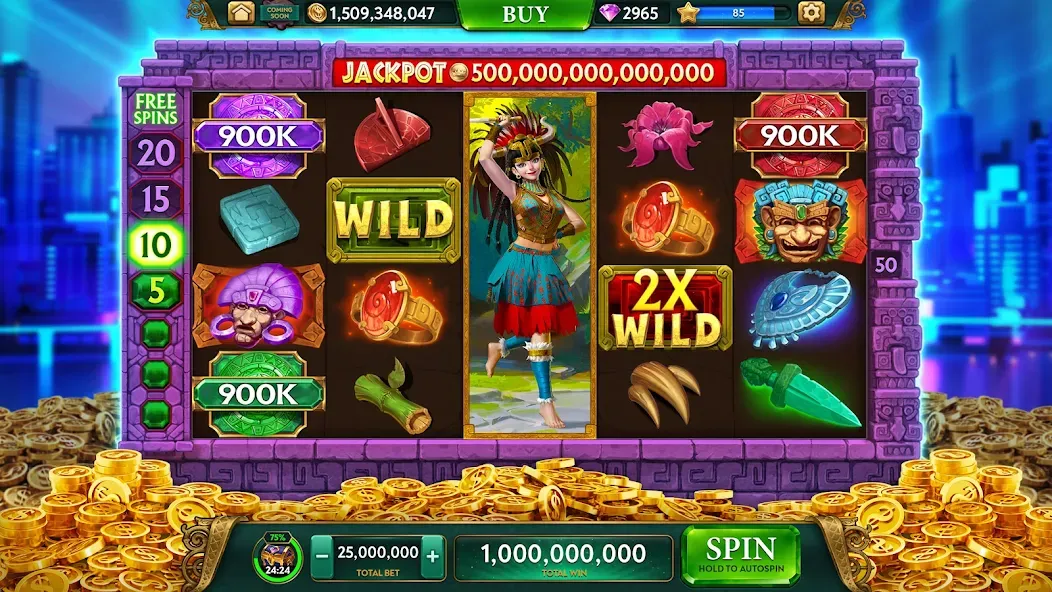 ARK Casino - Vegas Slots Game (АРК Казино) [МОД Много денег] APK Android Screenshot 3