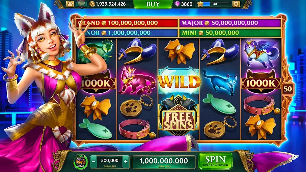 ARK Casino - Vegas Slots Game (АРК Казино) [МОД Много денег] APK Android Screenshot 4