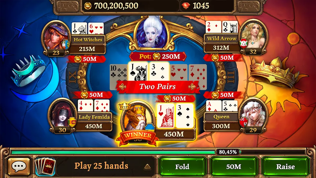 Texas Holdem - Scatter Poker (Тексас Холдем) [МОД Меню] APK Android Screenshot 1