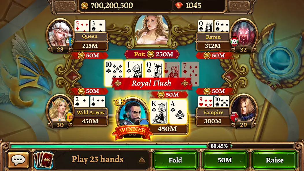 Texas Holdem - Scatter Poker (Тексас Холдем) [МОД Меню] APK Android Screenshot 3